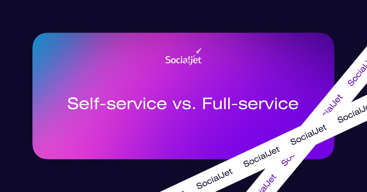Self-service vs. full-service